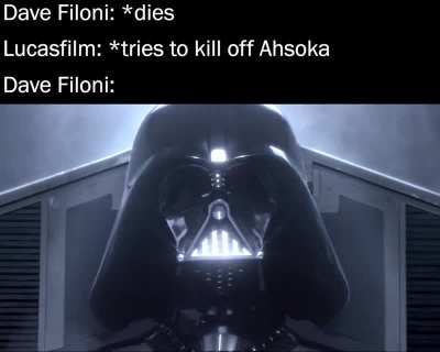 As long as Filoni lives, nothing will happen to her