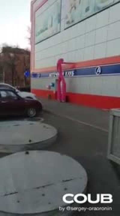 Someone is having a rough day.