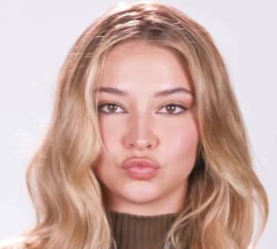 Madelyn Cline's face card never declines