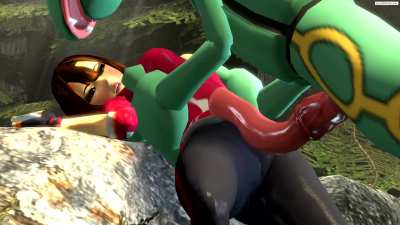 A Rabid Rayquaza Rapes and Kills an Unsuspecting Trainer - The Pok&eacute;mon are Called Pocket Monsters for a Reason&hellip;