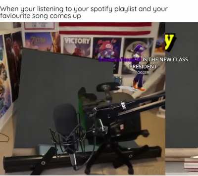 Doug do be vibing