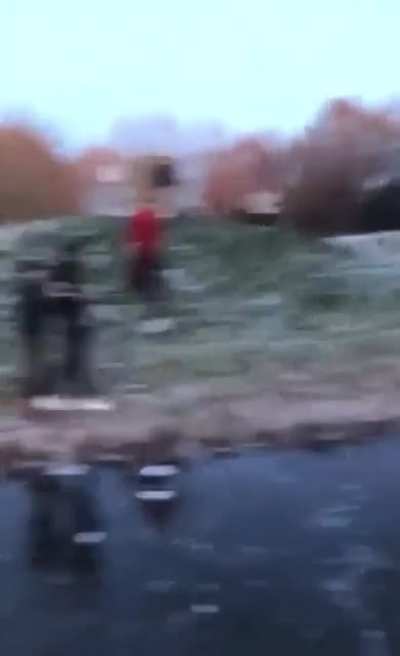 HMB I will cross this frozen ditch on my bike