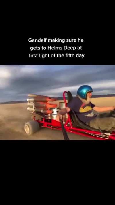 He made it 