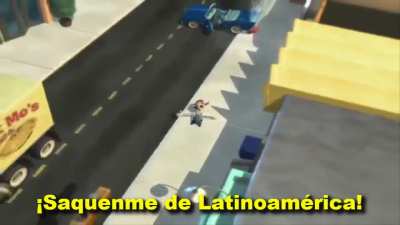 &iexcl;S&aacute;quenme de Latinoam&eacute;rica!