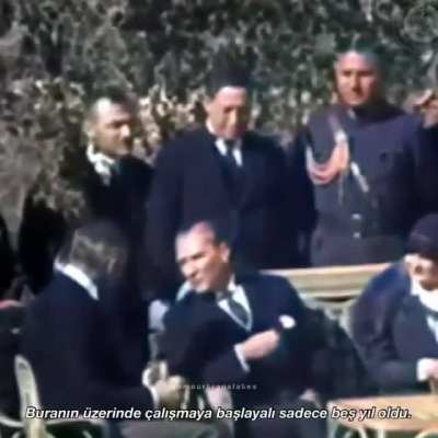 10 Kasıma &ouml;zel Atat&uuml;rk'&uuml;n şu an neredeyse t&uuml;m devlet adamlarının (belki de hepsinin) yapamadığı terc&uuml;mansız konuşması