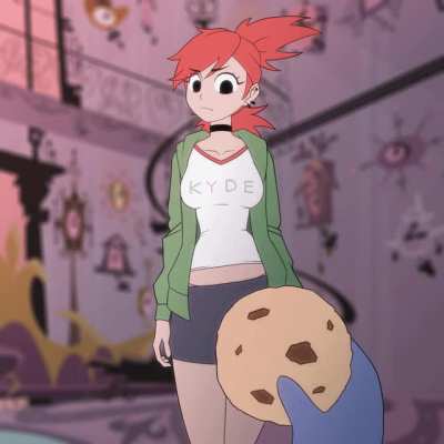 Frankie Foster is ready for anything for a cookie