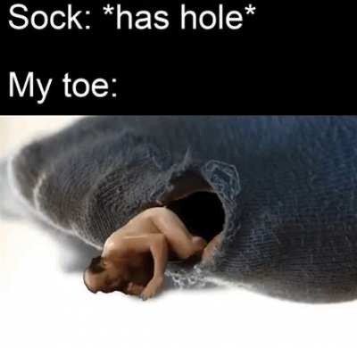 Show me them toes!