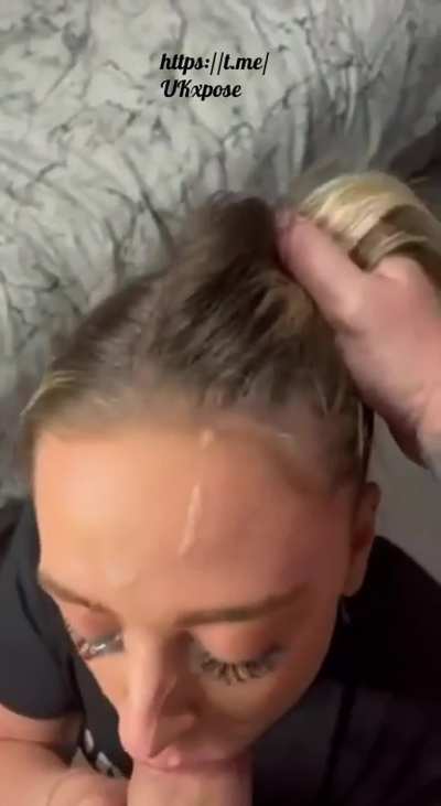 Slag gets facial