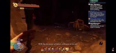 This is from a game called Grounded. The person in this video is called JFJ on YouTube  