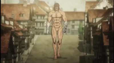 Edited Eren&rsquo;s sigma-male walk towards Reiner for this