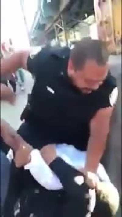 "HE'S NOT MOVING! LETS FUCK HIM UP"