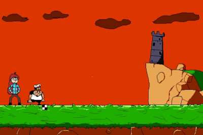 I am Working on a Pizza Tower x Celeste animation! (feedback)