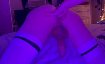 Edging and cumming from me milking his prostate&hellip;