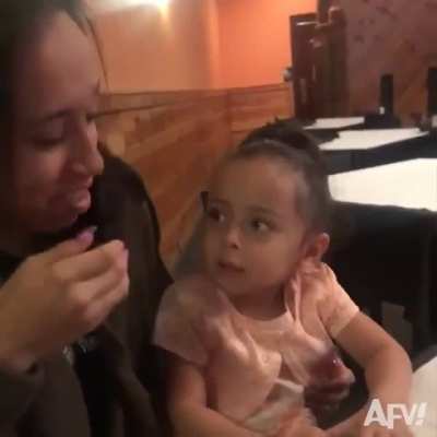 All she wanted was food