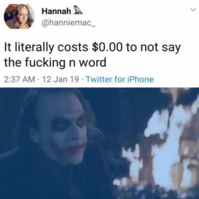 The message