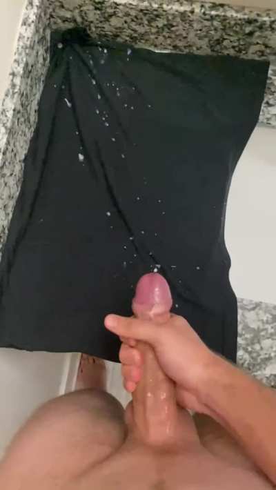 Slow motion cumshot