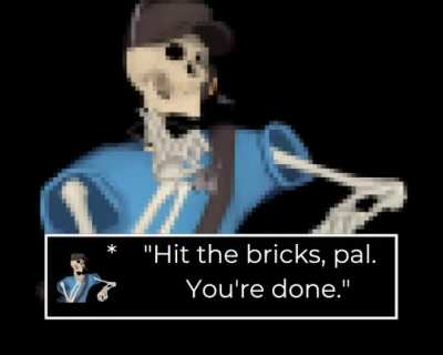 hit the bricks