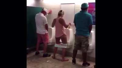 Drink like a bro? Piss like a bro!