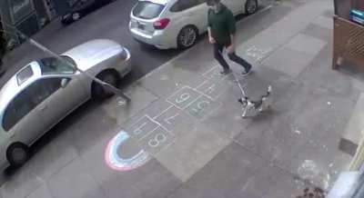 People having being nostalgic &amp;amp; fun playing hopscotch
