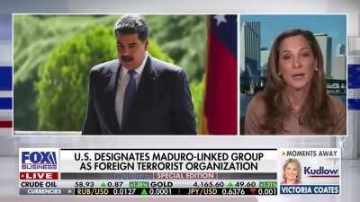 "We can take him out, we can extradite him or we and we can go in and try to um finish his regime. So, good news for the Venezuelans who have been waiting for years to be liberated. And very good news for the American economy" -- Maria Salazar