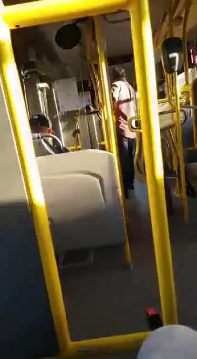 Maybe passenger didn&rsquo;t pay fare&hellip; Driver taught him a lesson