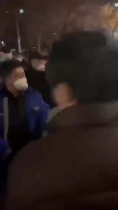 November 24-25 2022 Beijing Time, Protests erupt in different areas of Urumqi Xinjiang China calling to end harsh Covid Lockdown