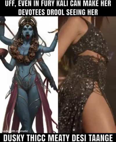 Kali Devi&rsquo;s Dusky Meaty Thighs 😈🤤💦