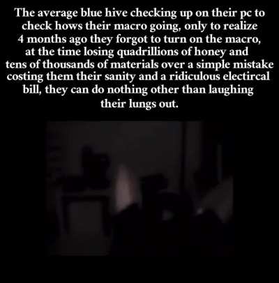 The average blue hive