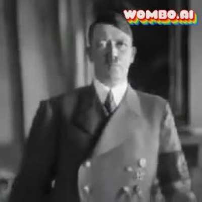 Hitler in a fortnite game