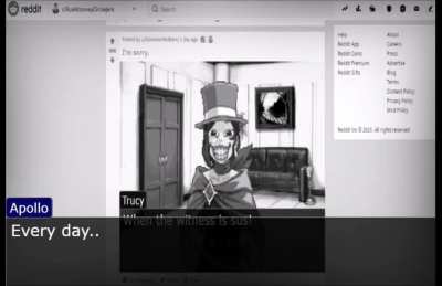 Apollo Justice can't take it anymore.