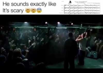 woah he does!