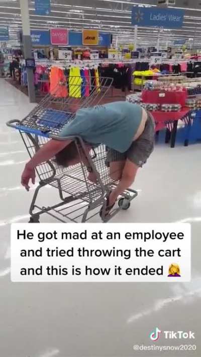 Just a normal day at Walmart