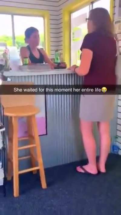 She's been planning this move for years