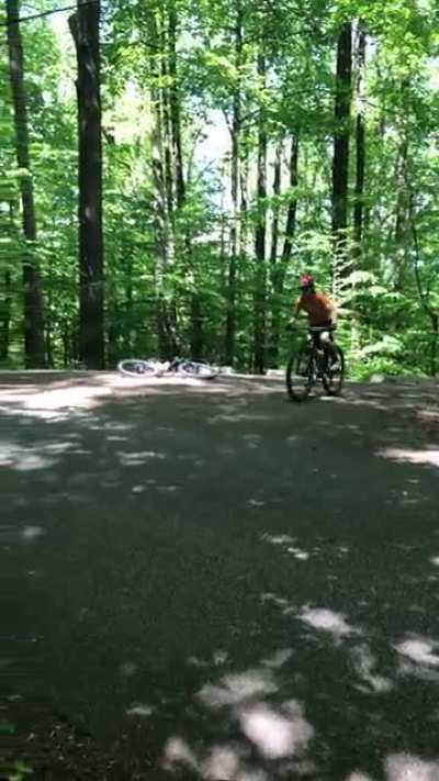 Mountain biking