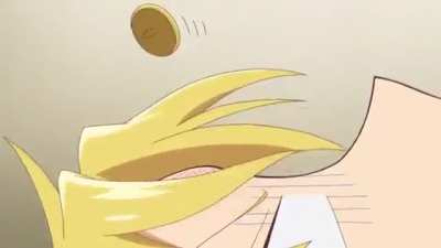 Atena tight Oppai squeeze