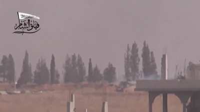 Opposition MILAN team targets an SAA ZSU-23-4 