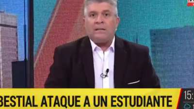 Violento ataca a un chico 