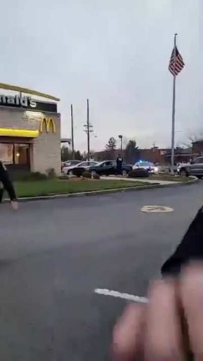 Police triggered by man recording them