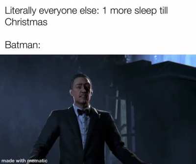 No rest for the weary