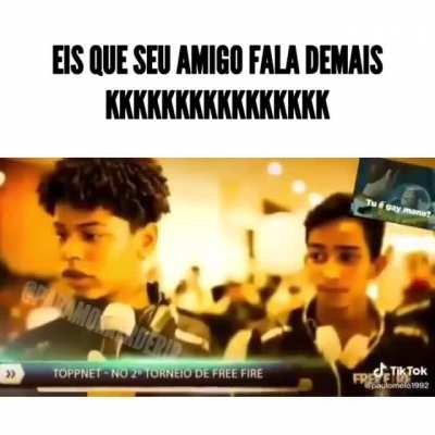 EU BATO UMA DE FERNTE PRO MEU AMIGO, ISSO N&Atilde;O &Eacute; NORMAL???