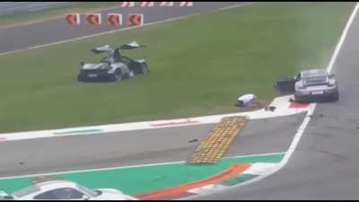 That day you crashed your car into a $3.5 million Pagani (no one got hurt)