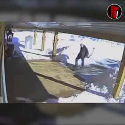 To clear the driveway