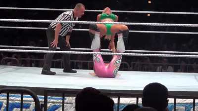 Natalya dominates Kelly Kelly at a house show