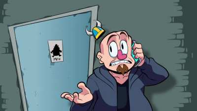 Check the bathroom