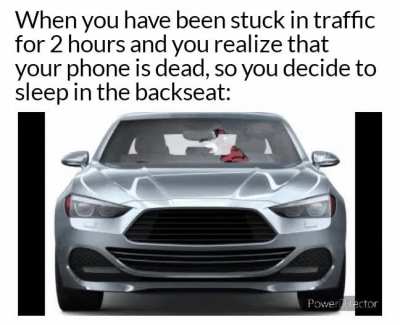 Traffic jams are real nightmares.