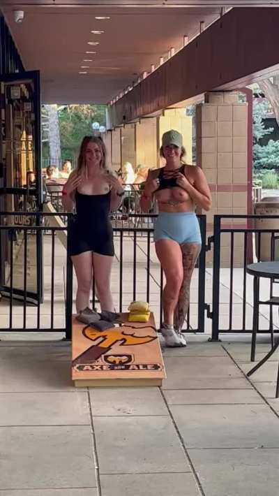 Take turns filling up our holes (;