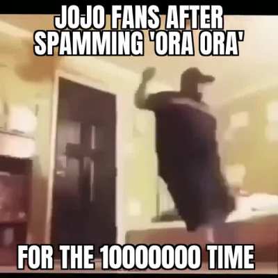 iS ThaT A jOJo ReFEreNcE?
