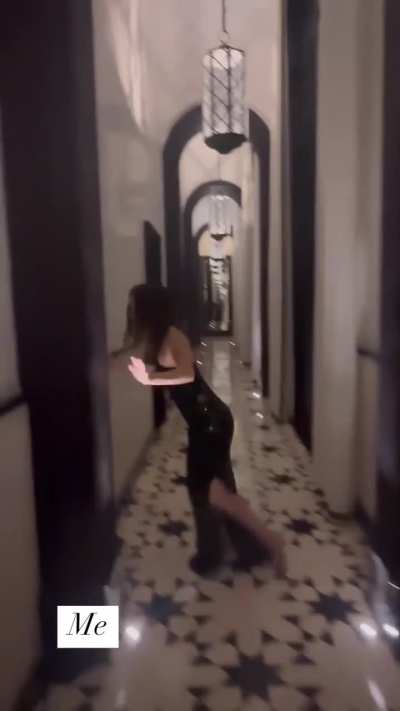Rachel in a Hallway - Instagram 10/27/24