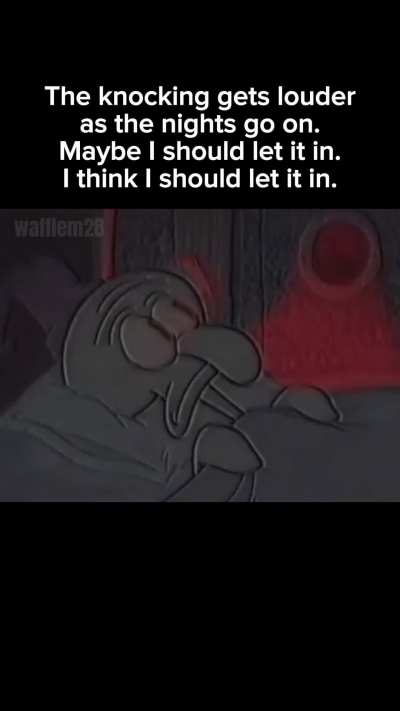 knocking at the window