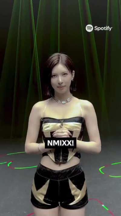 251019 NMIXX on Spotify Kpop Twitter update | when we say "NMIXX", NMIXX says..?